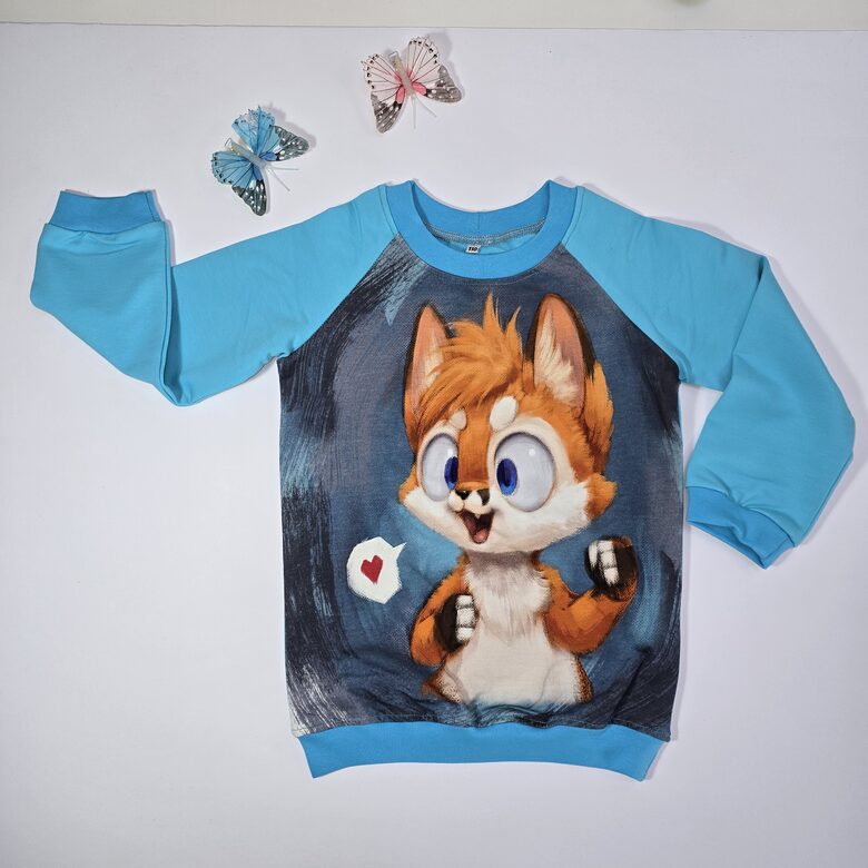 Džemperītis ar lapsu, nr.7, 110cm