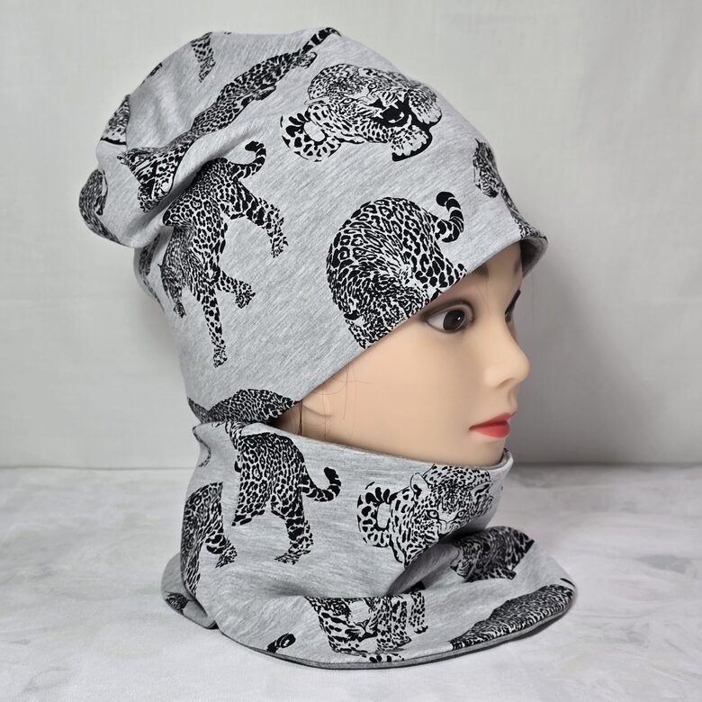 54/55cm, Cepure šalle rudens/pavasaris,BC4