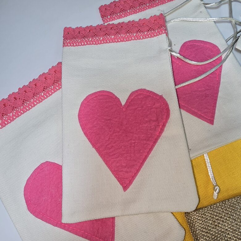 Lina maisiņi, 10x15cm, 10 gab MIX, 