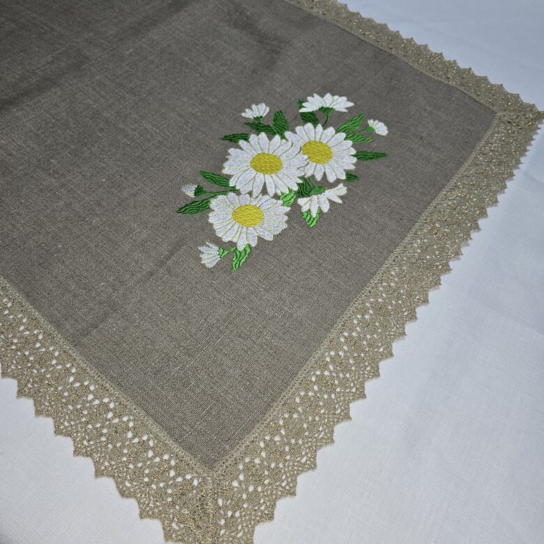  Lina galda sedziņa, Margrietiņas Nr.3, 90x158 cm