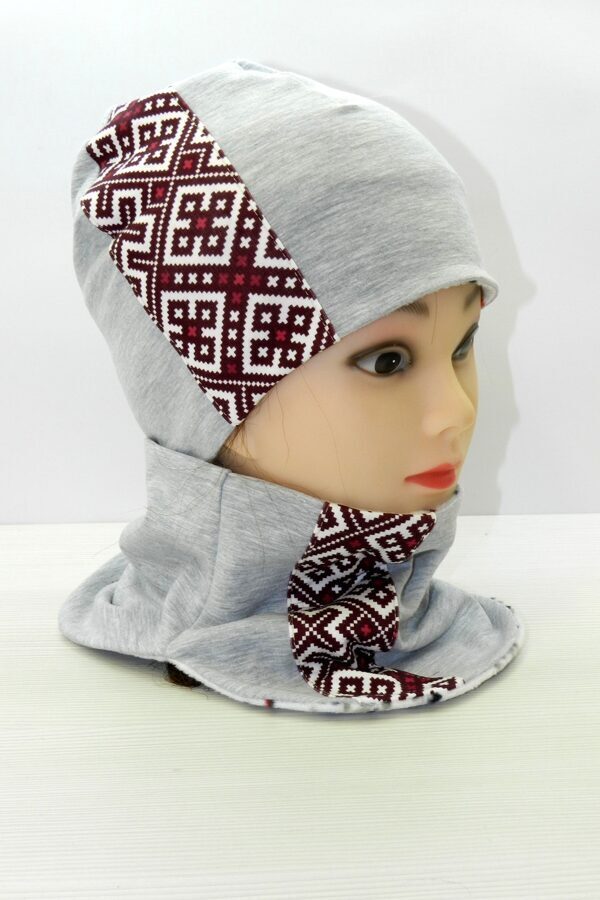 Ziemas cepure un šalle, Nr.1