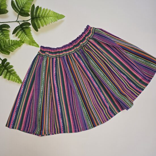 Stilizēti tautiskie svārki bērniem, Rozīgie