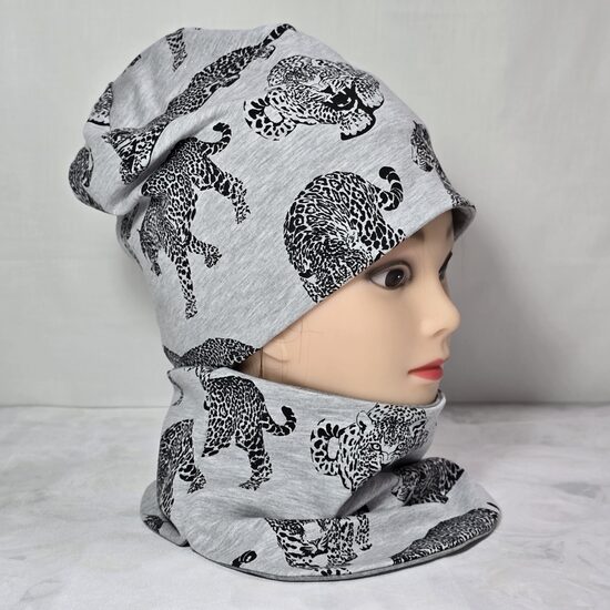 54/55cm, Cepure šalle rudens/pavasaris,BC4