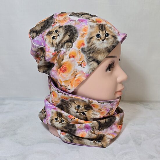 Cepures šalles komplekts rudenim, AB8