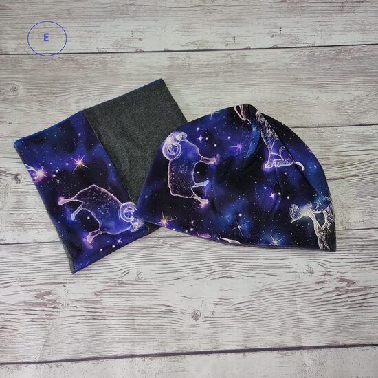 56/58cm, Cepures un šalles komplekti