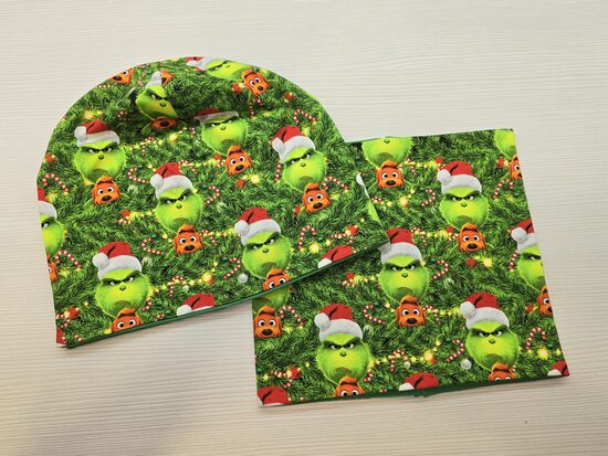 56-58cm, Cepure šalle-komplekts, Grinčs