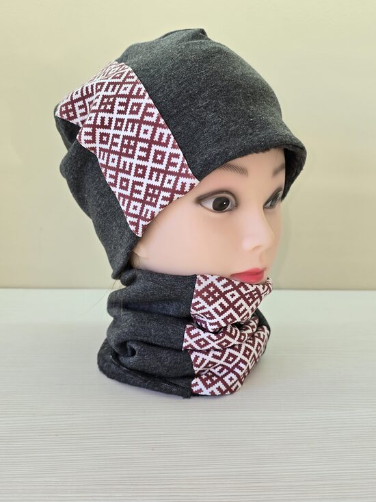 Šūta cepure un apaļšalle, Nr.2