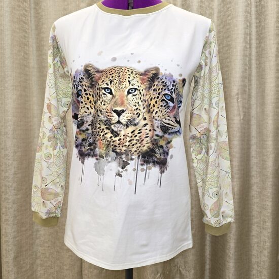 Džemperis ar gepardu viņai, L izm