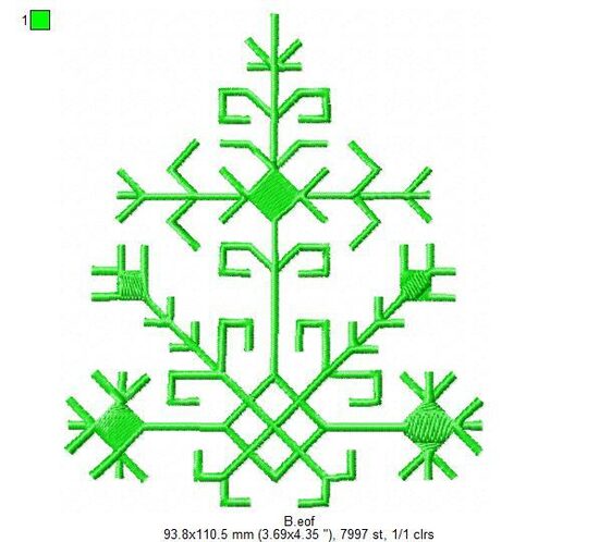 Latvju zīmes, motīvs Austra, Nr.13