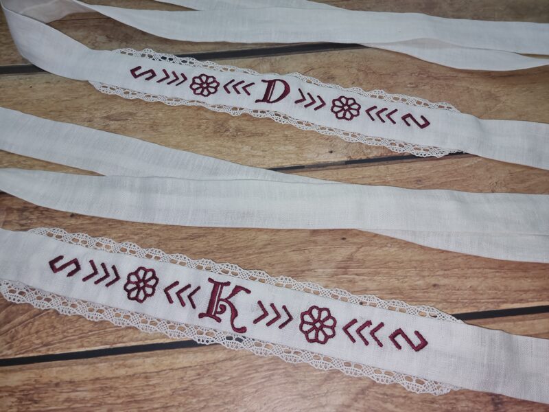 Lina jostiņa ar personalizējumu