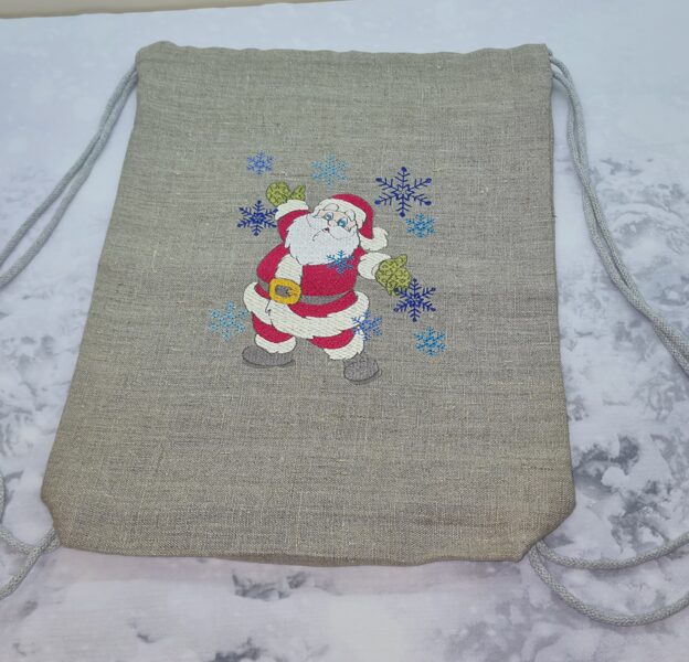 Lina mugursoma ar izšuvumu, Nr.16