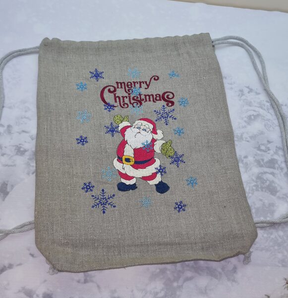 Lina mugursoma ar izšuvumu, Nr.17