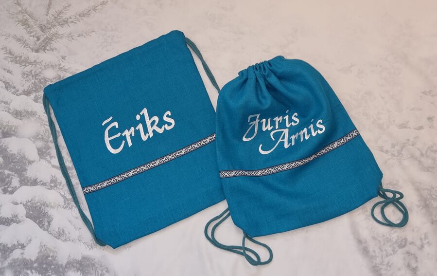 Lina mugursoma ar personalizējumu
