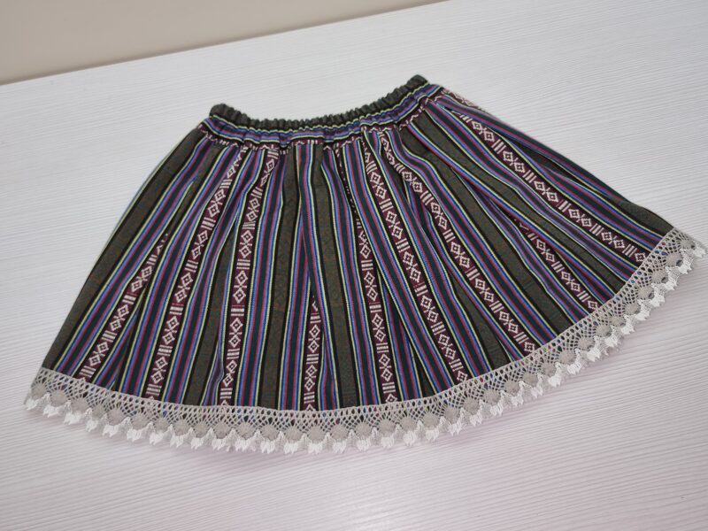 Stilizēti tautiskie svārki bērniem, sūnu raibi, 