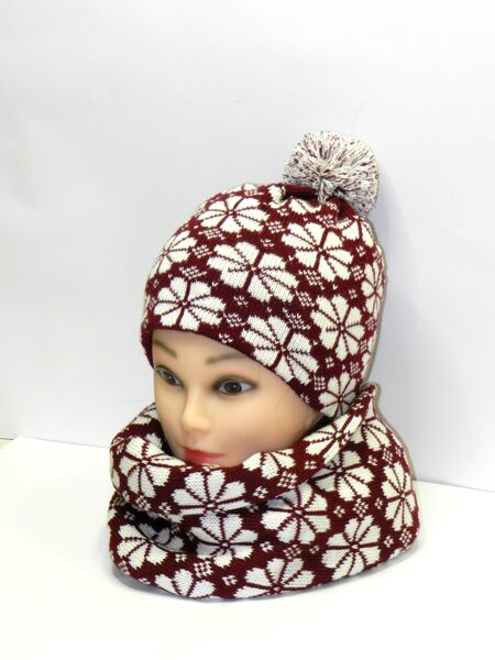 Cepures un šalles komplekts, Saulīte