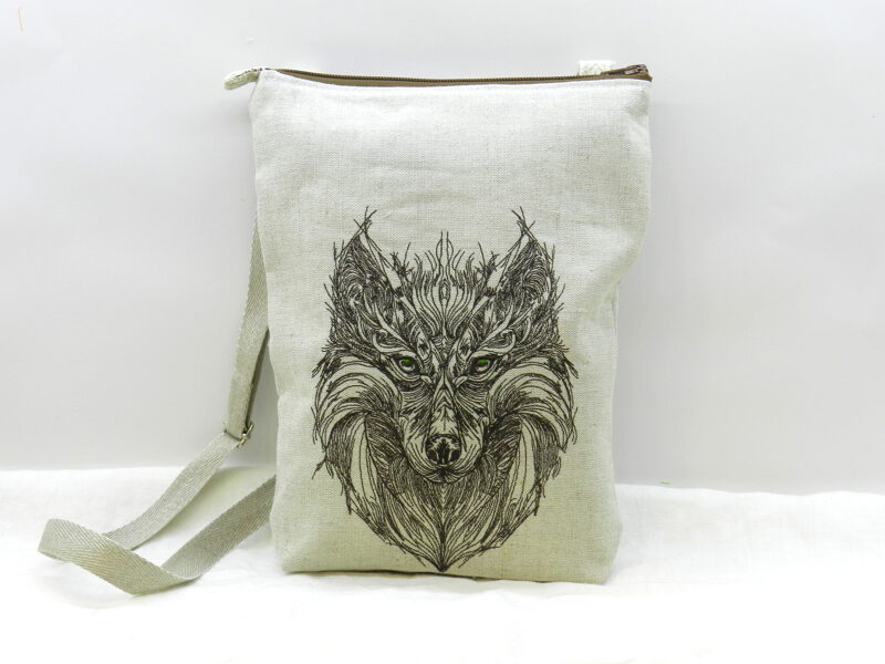 Lina somiņa ar izšuvumu, Vilks